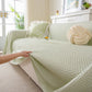 3D Bubble Textured Furniture Protector Throw Cover, Cooling Soft Woven Couch Cover