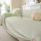 3D Bubble Textured Furniture Protector Throw Cover, Cooling Soft Woven Couch Cover