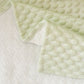 3D Bubble Textured Furniture Protector Throw Cover, Cooling Soft Woven Couch Cover