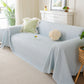 3D Bubble Textured Furniture Protector Throw Cover, Cooling Soft Woven Couch Cover