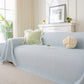 3D Bubble Textured Furniture Protector Throw Cover, Cooling Soft Woven Couch Cover