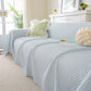 3D Bubble Textured Furniture Protector Throw Cover, Cooling Soft Woven Couch Cover