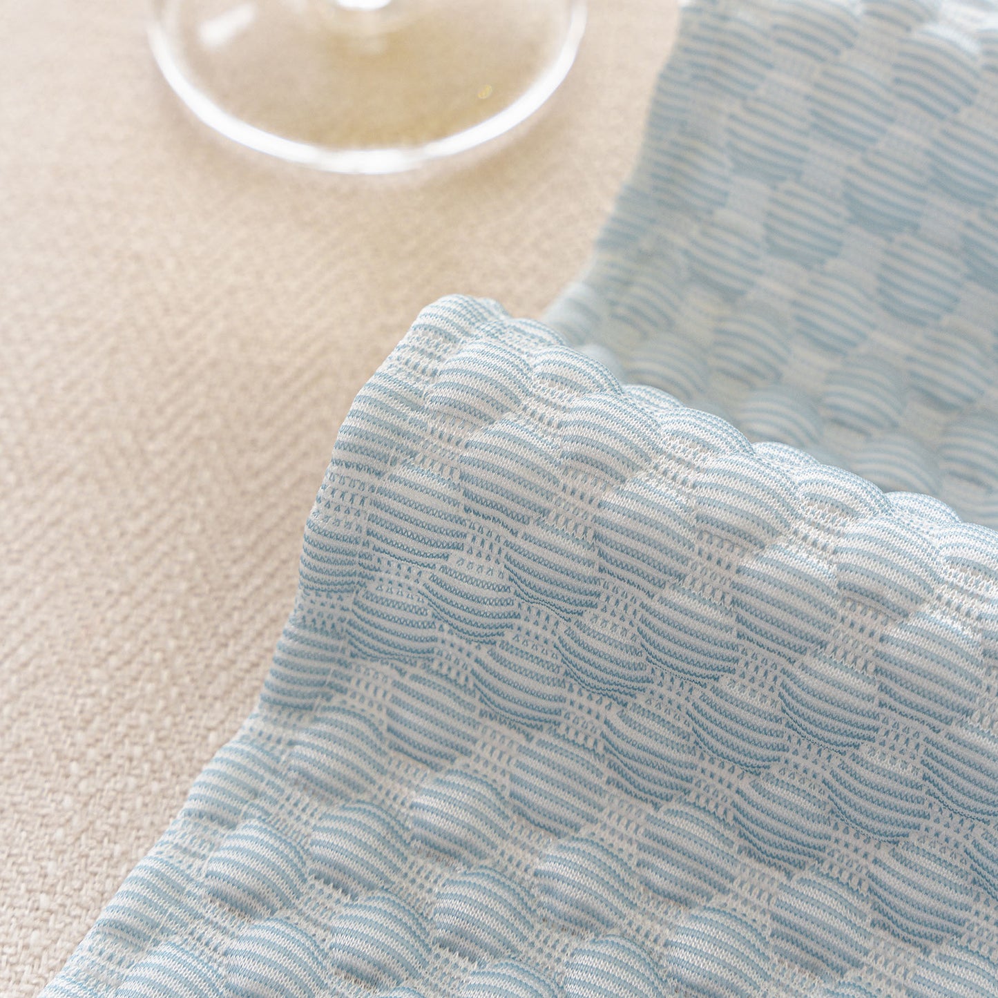 3D Bubble Textured Furniture Protector Throw Cover, Cooling Soft Woven Couch Cover