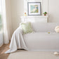 3D Bubble Textured Furniture Protector Throw Cover, Cooling Soft Woven Couch Cover