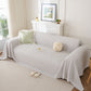 3D Bubble Textured Furniture Protector Throw Cover, Cooling Soft Woven Couch Cover