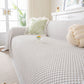 3D Bubble Textured Furniture Protector Throw Cover, Cooling Soft Woven Couch Cover