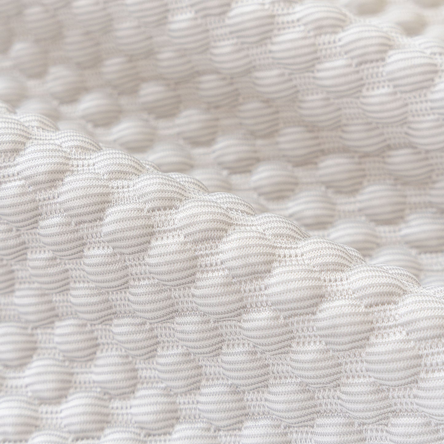 3D Bubble Textured Furniture Protector Throw Cover, Cooling Soft Woven Couch Cover