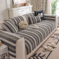 Tufted Stripe Sofa Protector Cover, Textured Non-Slip Couch Cover for Pets & Kids