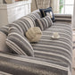 Tufted Stripe Sofa Protector Cover, Textured Non-Slip Couch Cover for Pets & Kids