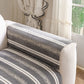 Tufted Stripe Sofa Protector Cover, Textured Non-Slip Couch Cover for Pets & Kids