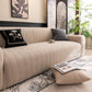 High Stretch Wheat Ear Embossed Textured Couch Slipcover, Water Repellent Sofa Cover