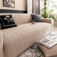 High Stretch Wheat Ear Embossed Textured Couch Slipcover, Water Repellent Sofa Cover