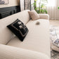 High Stretch Wheat Ear Embossed Textured Couch Slipcover, Water Repellent Sofa Cover