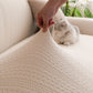 High Stretch Wheat Ear Embossed Textured Couch Slipcover, Water Repellent Sofa Cover