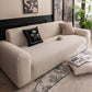 High Stretch Wheat Ear Embossed Textured Couch Slipcover, Water Repellent Sofa Cover