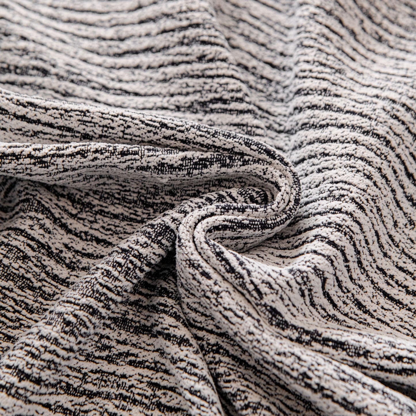 Wavy Jacquard Sofa Cover, High Stretch Crinkle Textured Couch Slipcover KAS Washable