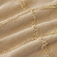 Soft Chenille Sofa Throw Cover, Raised Geometric Texture Furniture Protector Blanket