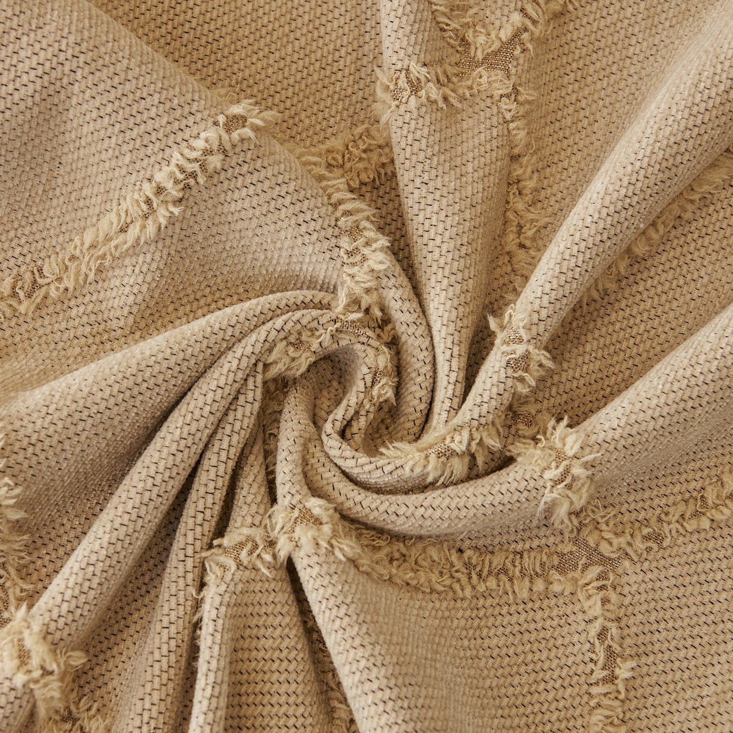 Soft Chenille Sofa Throw Cover, Raised Geometric Texture Furniture Protector Blanket