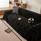Soft Chenille Sofa Throw Cover, Raised Geometric Texture Furniture Protector Blanket