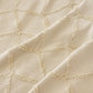 Soft Chenille Sofa Throw Cover, Raised Geometric Texture Furniture Protector Blanket