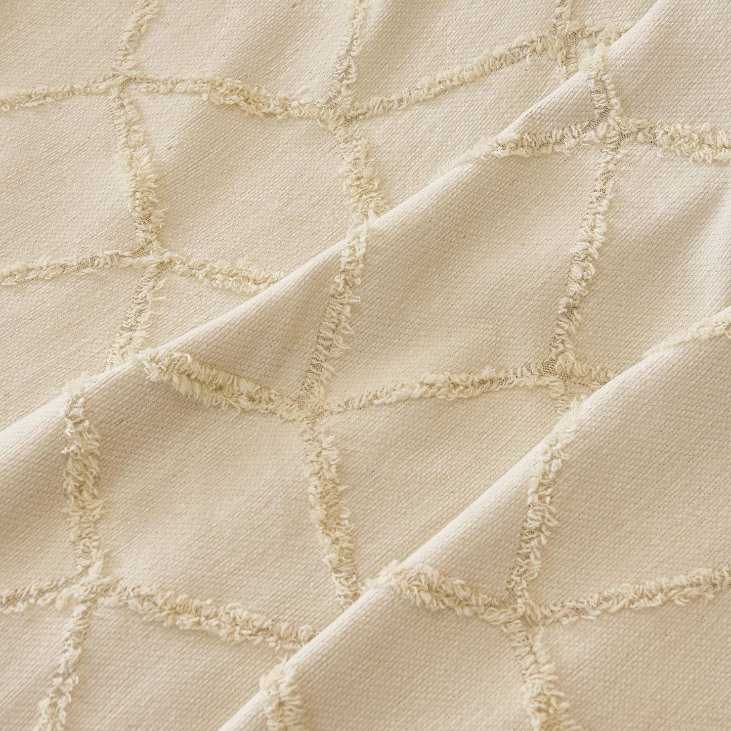 Soft Chenille Sofa Throw Cover, Raised Geometric Texture Furniture Protector Blanket