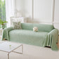 Embossed Leaf Pattern Sofa Cover Blanket for Couch, Soft Cooling Textured Couch Cover