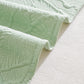 Embossed Leaf Pattern Sofa Cover Blanket for Couch, Soft Cooling Textured Couch Cover