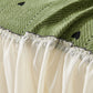 Cottagecore Ruffled Sofa Slipcover, Shabby Chic Couch Protector Cover for Living Room