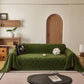 Soft Chenille Sofa Throw Cover, Raised Geometric Texture Furniture Protector Blanket