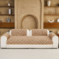 Thick Sherpa Sofa Protector Cover, Warm Plush Couch Cover for Seat, Backrest & Armrest