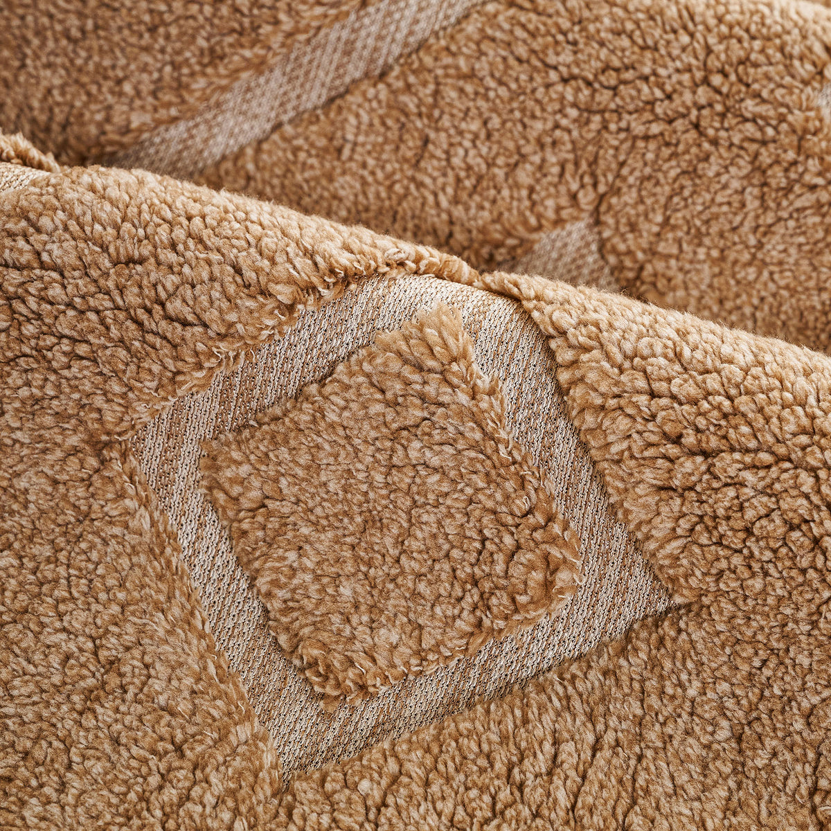 Thick Sherpa Sofa Protector Cover, Warm Plush Couch Cover for Seat, Backrest & Armrest