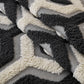 Sherpa Fleece Geometric Sofa Cover, Non-Slip Warm Couch Protector for Pets & Kids