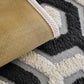 Sherpa Fleece Geometric Sofa Cover, Non-Slip Warm Couch Protector for Pets & Kids