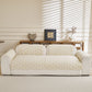 Plush Geometric Quilted Sofa Cover, Non-Slip Padded Couch Protector for Pets & Kids
