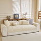 Plush Geometric Quilted Sofa Cover, Non-Slip Padded Couch Protector for Pets & Kids