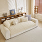 Plush Geometric Quilted Sofa Cover, Non-Slip Padded Couch Protector for Pets & Kids