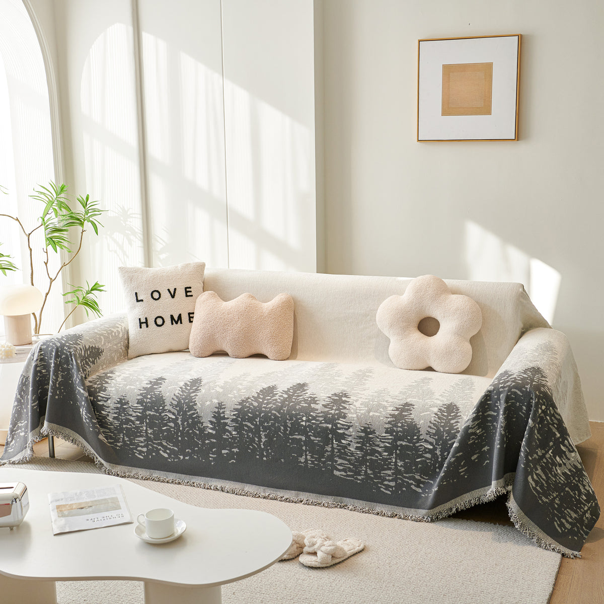 Chenille Grove Sofaüberwurf Deckenmöbel Schoner, Couch Schoner Sofa Wu – Slipcover KAS™