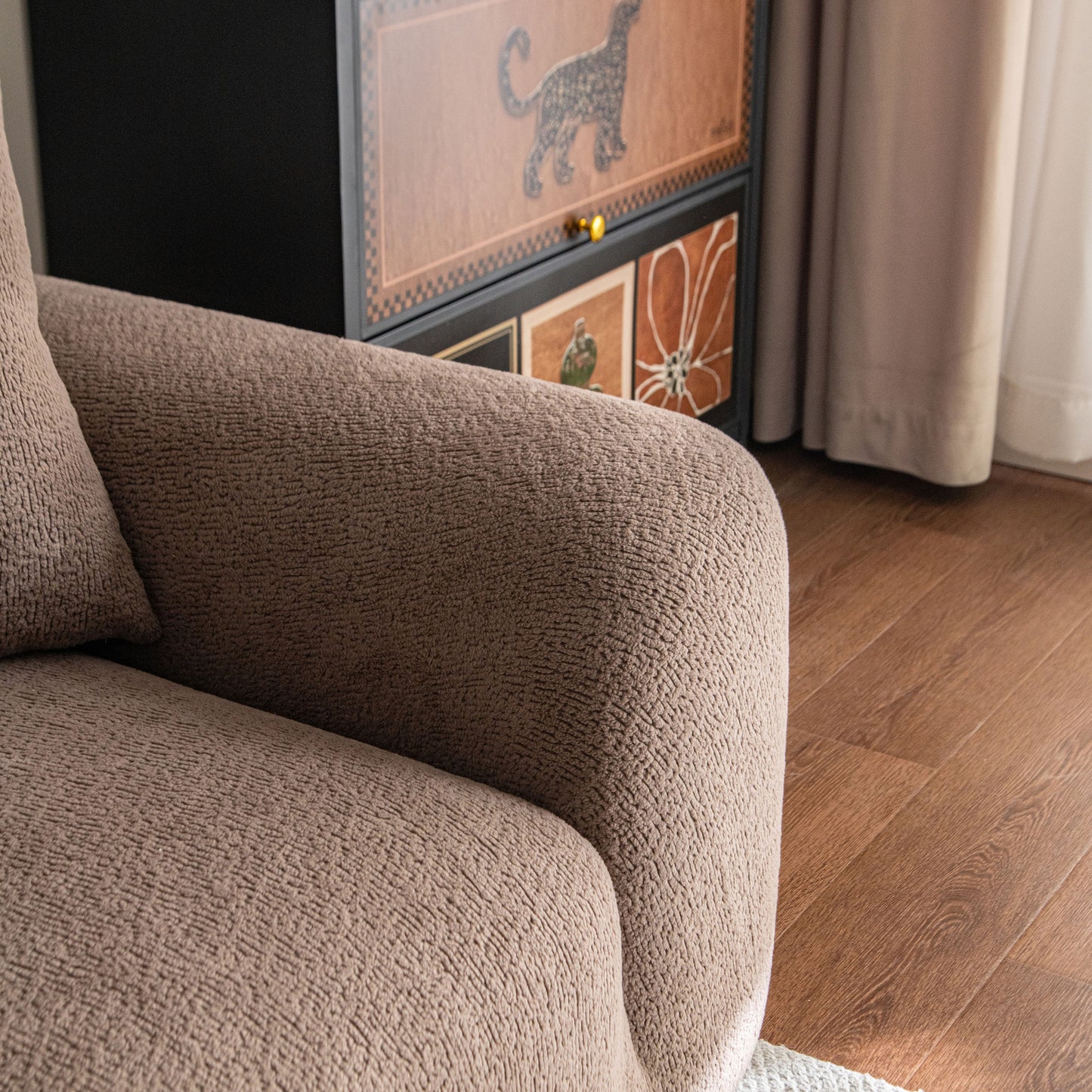 High Stretch Sofa Slipcover, Non Slip Couch Sofa Cover Washable Furniture Protector