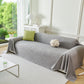 Embossed Leaf Pattern Sofa Cover Blanket for Couch, Soft Cooling Textured Couch Cover