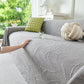 Embossed Leaf Pattern Sofa Cover Blanket for Couch, Soft Cooling Textured Couch Cover