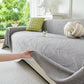 Embossed Leaf Pattern Sofa Cover Blanket for Couch, Soft Cooling Textured Couch Cover
