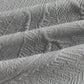 Embossed Leaf Pattern Sofa Cover Blanket for Couch, Soft Cooling Textured Couch Cover