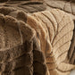 Plush Fleece Leaf Pattern Sofa Throw Cover, Soft Couch Protector Couch Cover Blanket