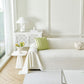 Embossed Leaf Pattern Sofa Cover Blanket for Couch, Soft Cooling Textured Couch Cover