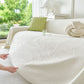 Embossed Leaf Pattern Sofa Cover Blanket for Couch, Soft Cooling Textured Couch Cover