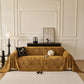 Abstract Feather Chenille Sofa Throw Cover, Decorative Washable Durable Couch Cover