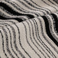 Luxury Cozy Chenille Sofa Cover Throw, Elegant Striped Soft Textured Couch Blanket