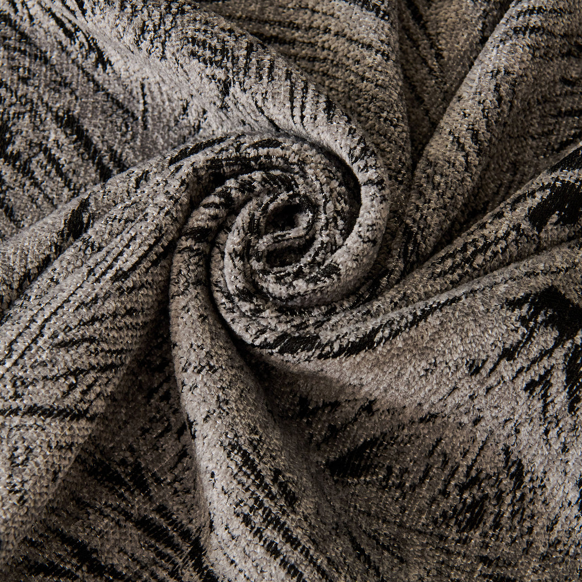 Abstract Feather Chenille Sofa Throw Cover, Decorative Washable Durable Couch Cover