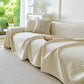 Fresh Geometric Sofa Throw Cover, Modern Textured Breathable Couch Protector Blanket