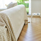 Fresh Geometric Sofa Throw Cover, Modern Textured Breathable Couch Protector Blanket